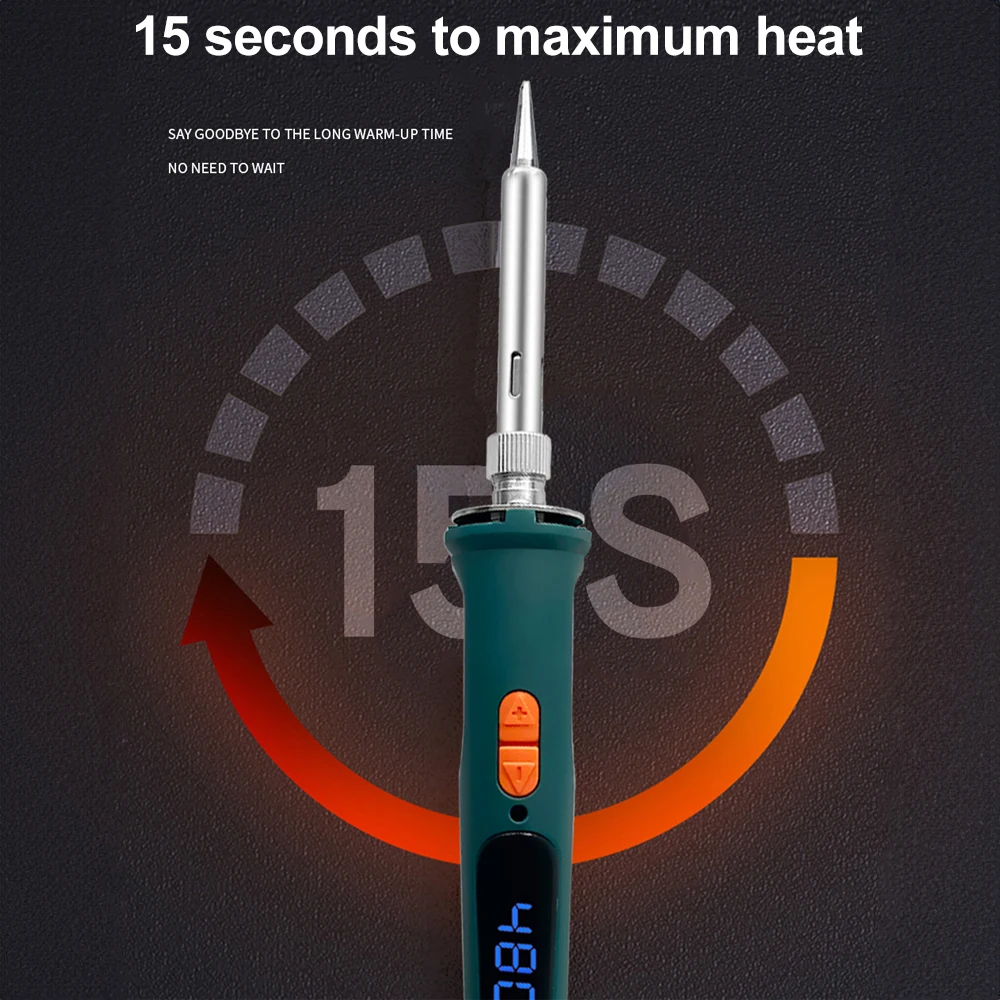 EU 120W Internally Heated Digital Display Adjustable Temperature And Constant Temperature Electric Soldering Iron Welding Pen