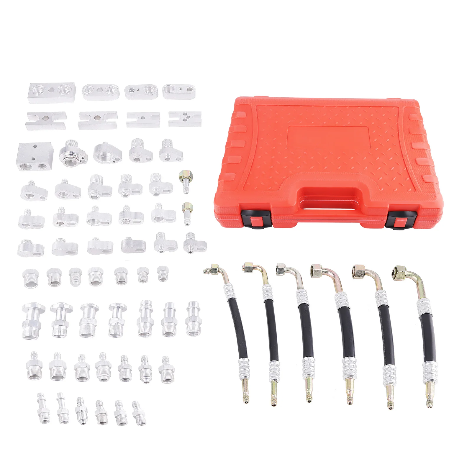 

Automotive A/C Leak Detection Tool Set 56pcs for VW Dongfeng System Testing Kit