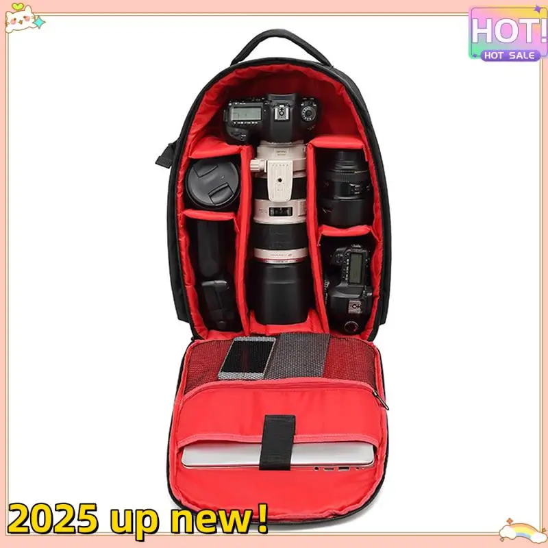 

Classy-SLR Camera Bag Digital Lens Outdoor Photography Backpack Waterproof Fabric Large Capacity Multi-Fun Bag