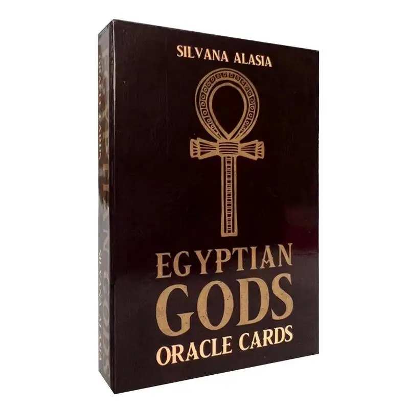 

36pcs Tarot Cards For Divination Personal Use Tarot Deck Full English Version EGYPTIAN GODS ORACLE CARDS Tarot Oracle Cards