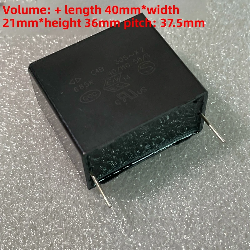 

5PCS/LOT FARATRONIC C4BQ2685MFWC352 C4B 685M 6.8uF305VAC X2 Safety Capacitors
