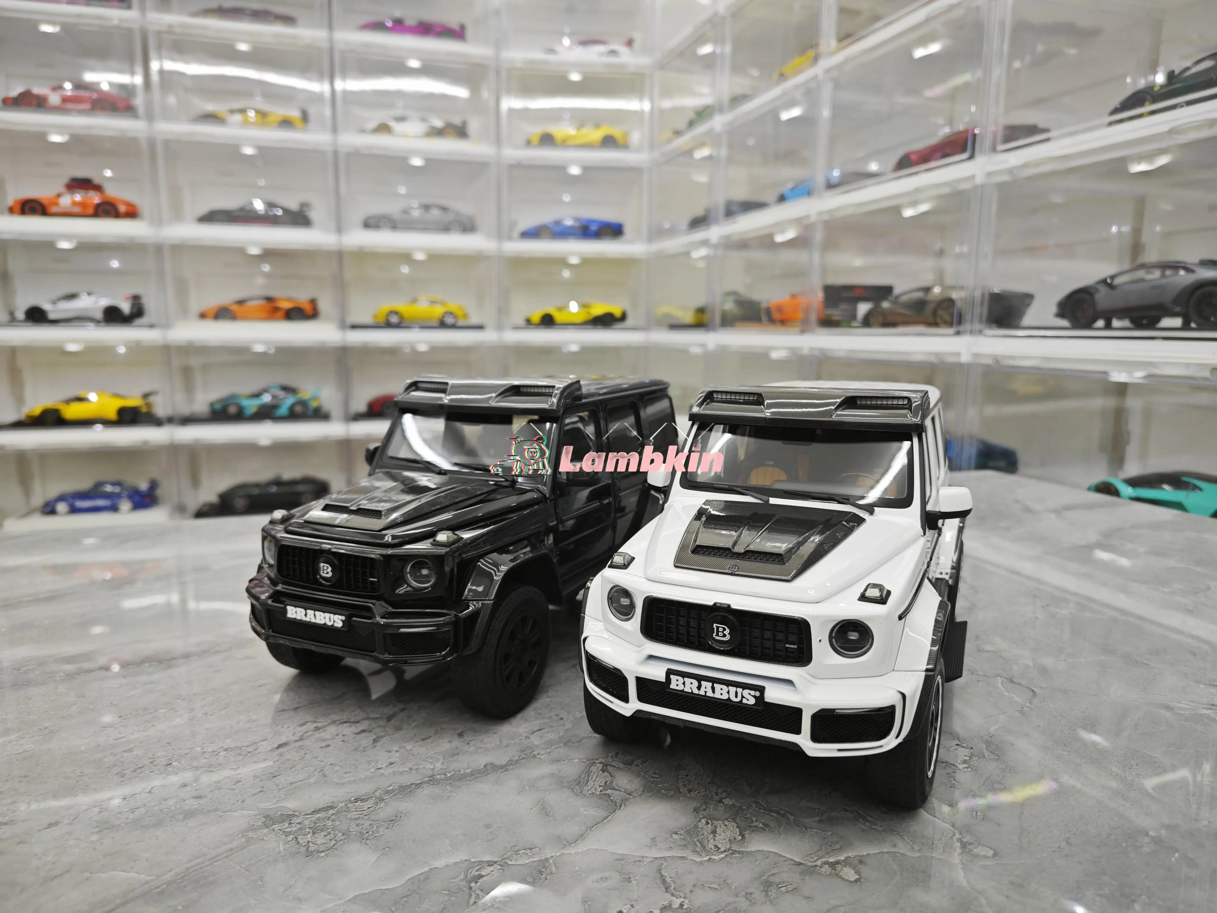 Almost Real 1/18 2023 benz-G63 brabus800 4X4 simulation alloy metal car model limited collectible gift ornament miniature