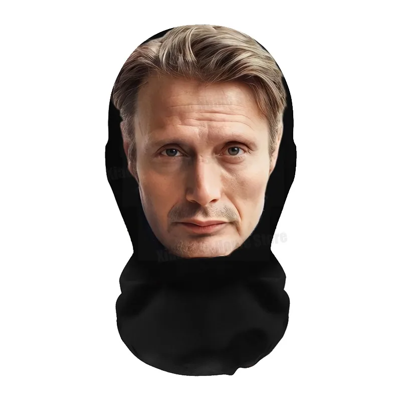 NEU 2026 3D Nahtlose Maske Lustige Gesichtsmuster Kopftuch Promi Eisseide Sonnenschutz Kopfmaske Halloween Cosplay Requisiten