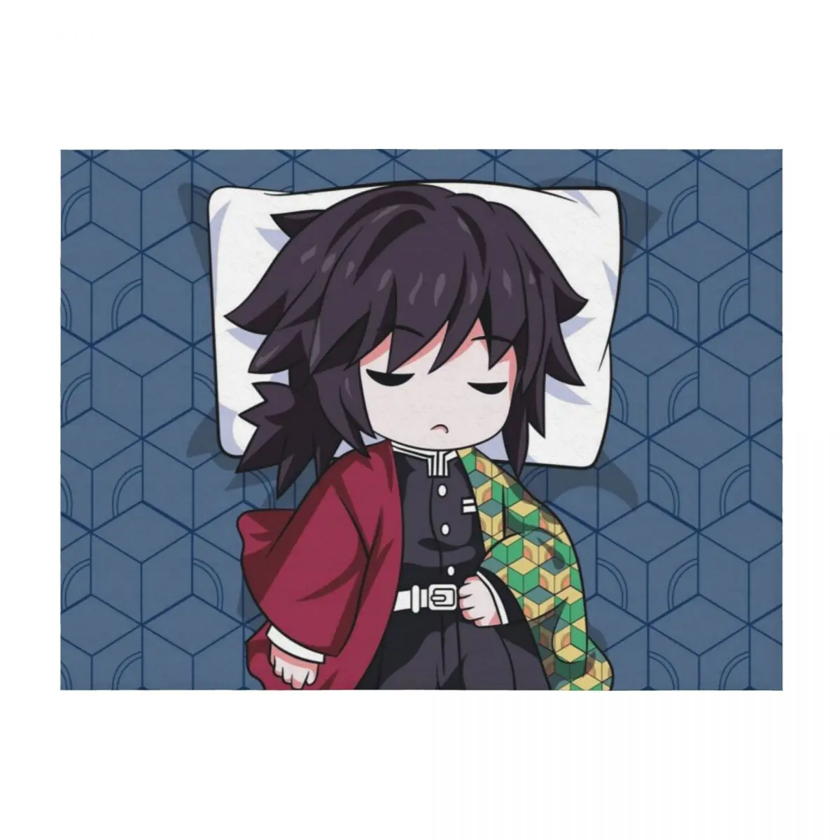 

Giyu Tomioka - Kimetsu no Yaiba Throw Blanket Kid'S For Baby Camping Personalized Gift Blankets