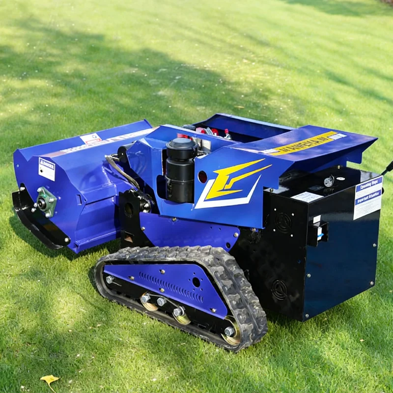 

Customized multifunctional tracked lawn mower, orchard, hillside, greenhouse, farm embankment, all terrain weeding machine
