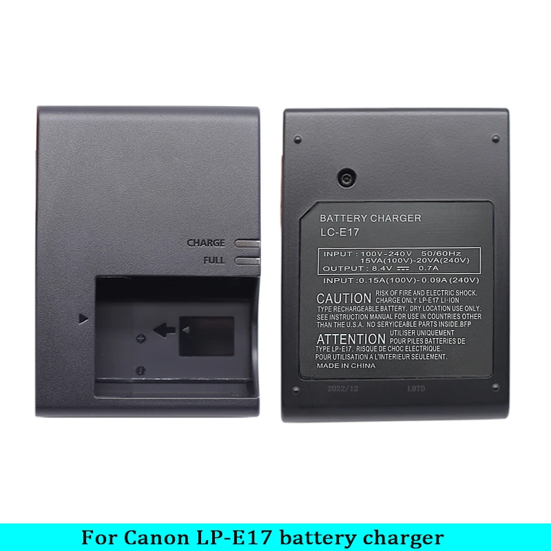 LPE17 LC-E17 Camera Battery Charger replace For Canon EOS RP R8 R10 R100 R50 77D 850D 800D 760D 750D 200DII 200D M3 M5 M6 LP-E17