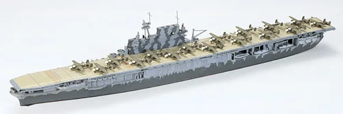 Tamiya 77510 static assembled model toy 1/700 scale For US aircraft carrier CV-8 Hornet model kit