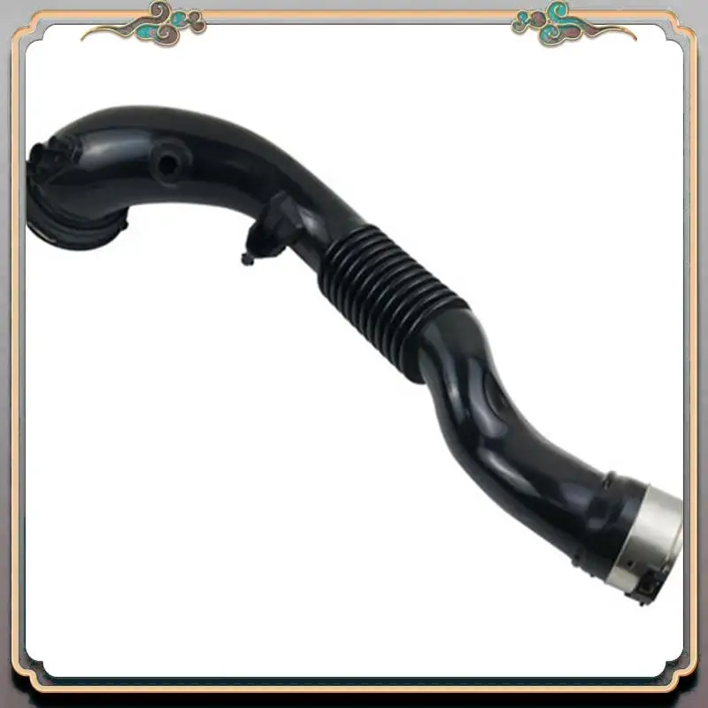 

A73Q-1 шт., направляющая шланга воздухозаборной трубы интеркулера 13717604033, автомобильные аксессуары, черный, подходит для BMW 335I N55