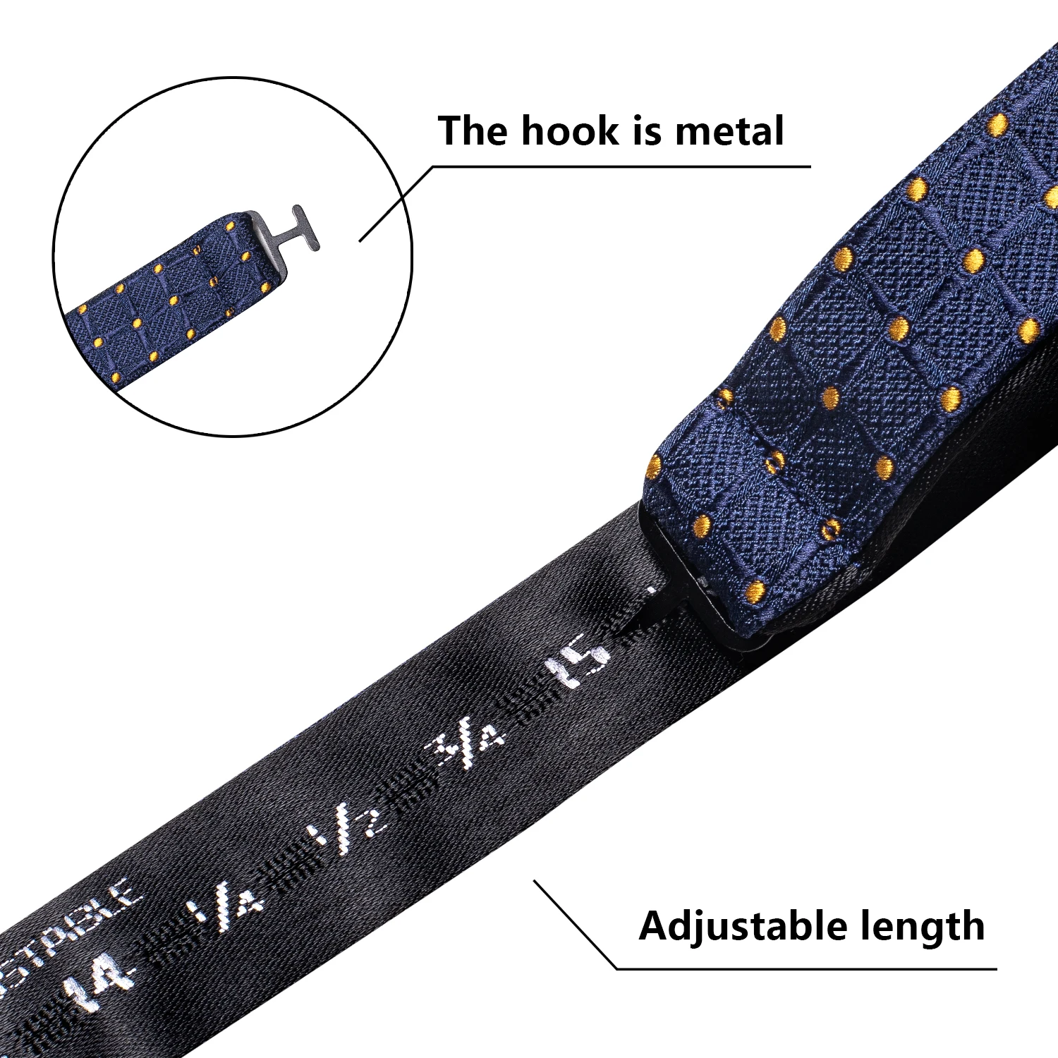 Jacquard Paisley Floral Dots Striped Silk Mens Bowtie Adjustable Self Bow Tie Hankerchief Cufflinks Set for Men Wedding Business