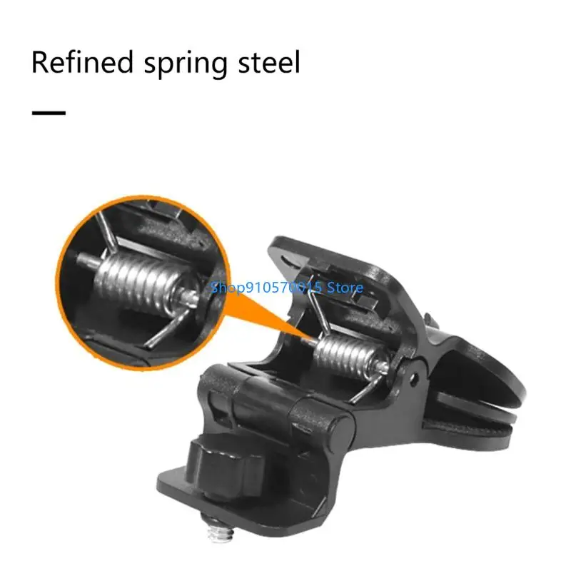 B95C Photography Clamp Stand for Monitor Camera Screen LCD Display Top Fill Light