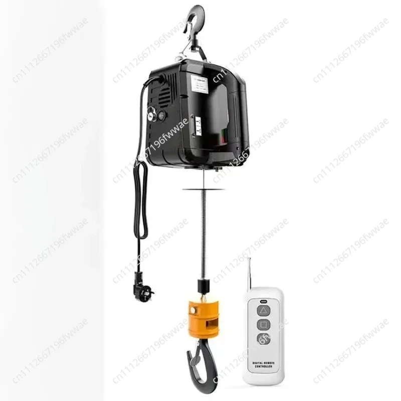 Heavy-Duty 500kg Portable Electric Hoist – Industrial Mini Crane for Workshop, Garage & Warehouse, 110V/220V