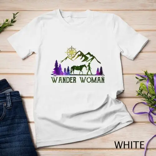 Wander Woman Funny Horse Lover Horse Unisex T-shirt