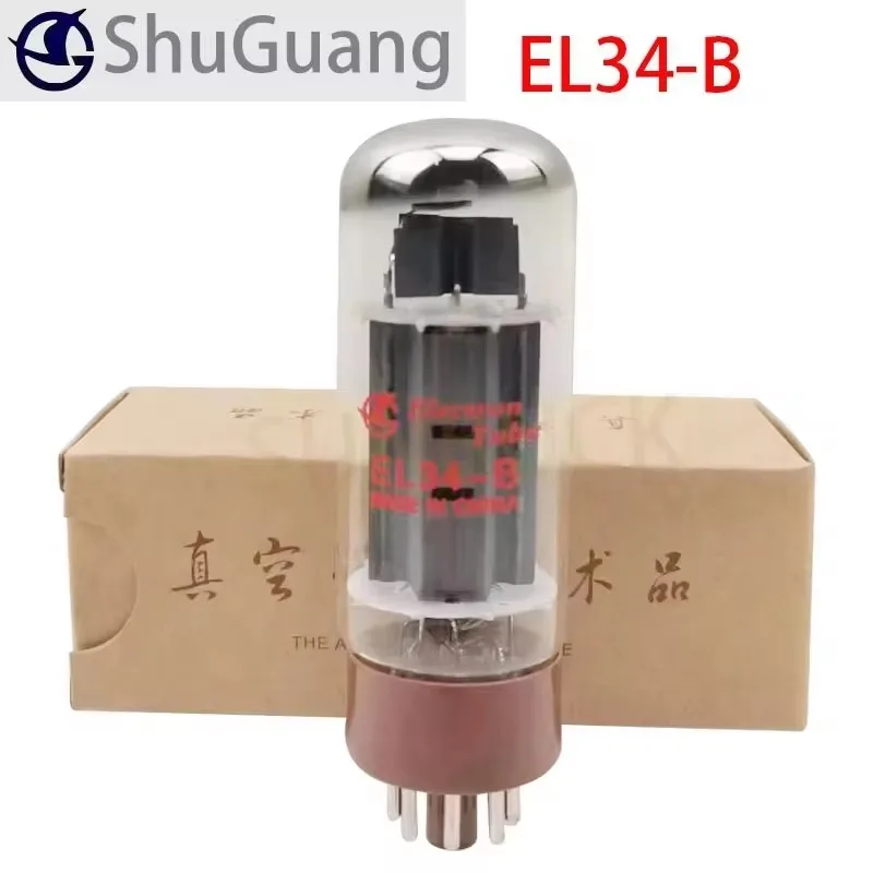 ShuGuang EL34 EL34-B Vacuum Tube Precision matching Valve Replaces 6CA7 6P3P 5881 6550 KT88 EL34 KT77 6L6G Electronic tube