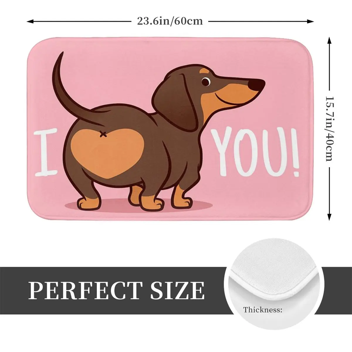 Pablo Picasso Wild Wiener Dog Dachshund Doormat Kitchen Entrance Home Floor Mat Anti-slip Carpet Rug for Bathroom Footpad Mats