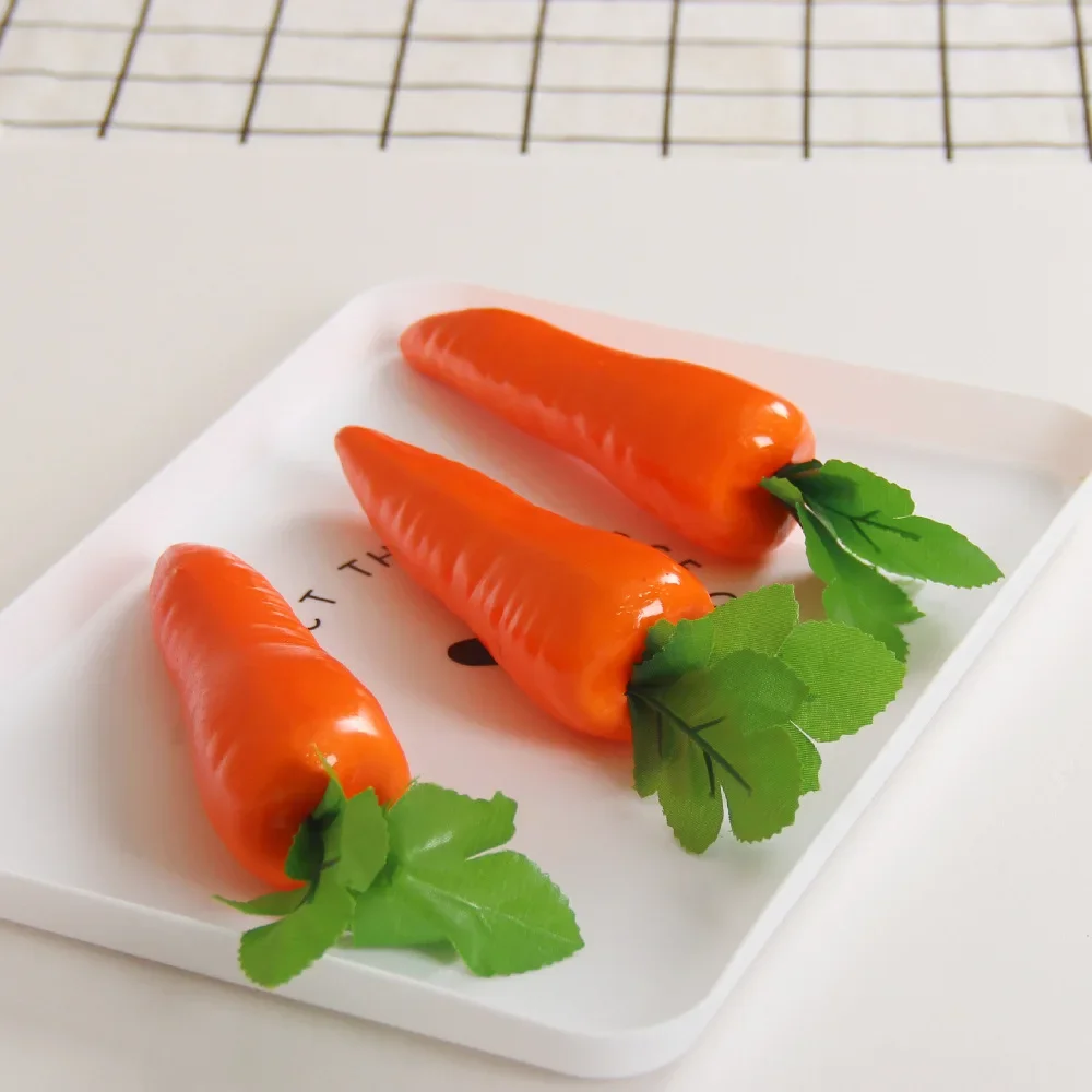 

Simulation Carrot False Fruit Vegetable Carrot Model Home Decoration Craft Jewelry Props