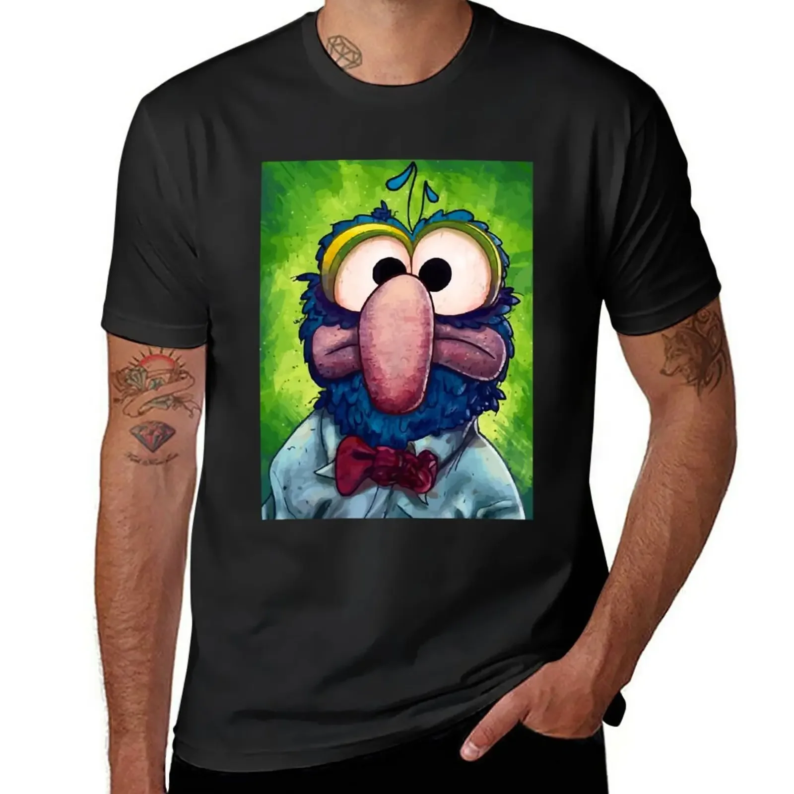 T-shirt Gonzo oversizeds cute top maglietta da uomo grafica