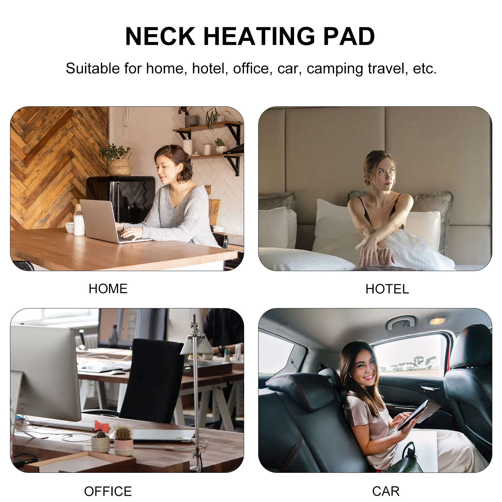 1Pcs Neck Moxibustion Bag Shoulder Heating Pad Creative Moxa Therapy Cushion Ergonomic Comfortable for Home Office Car Camping