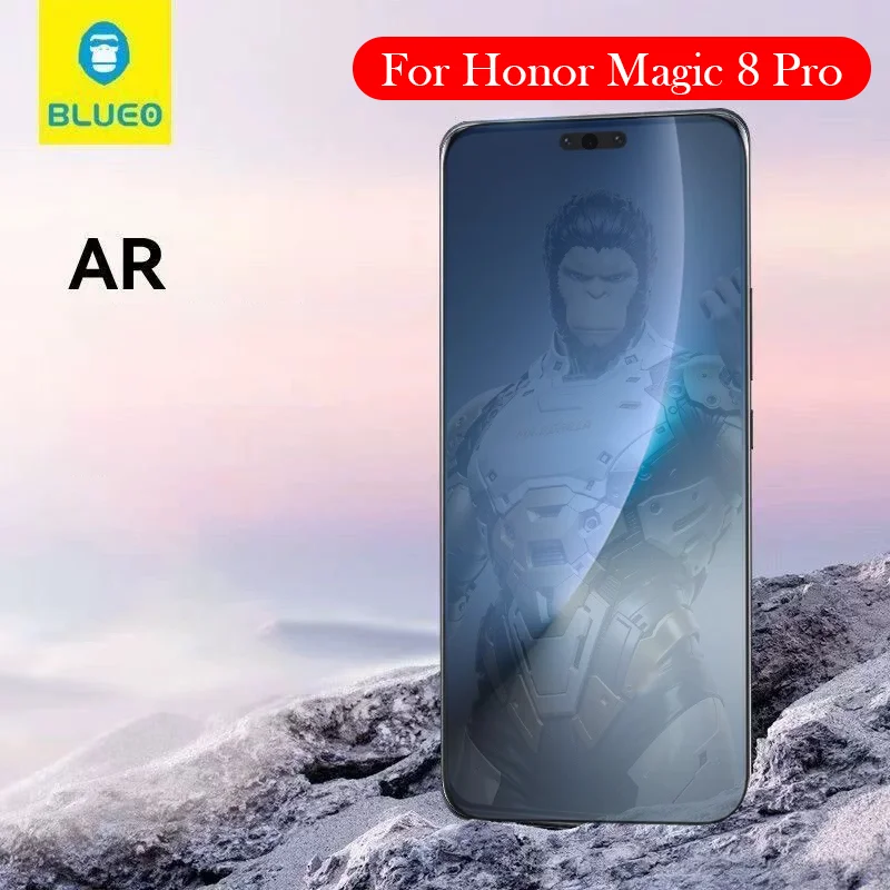 Verre trempé Blueo AR pour Honor Magic 8 Pro, film de protection d'écran