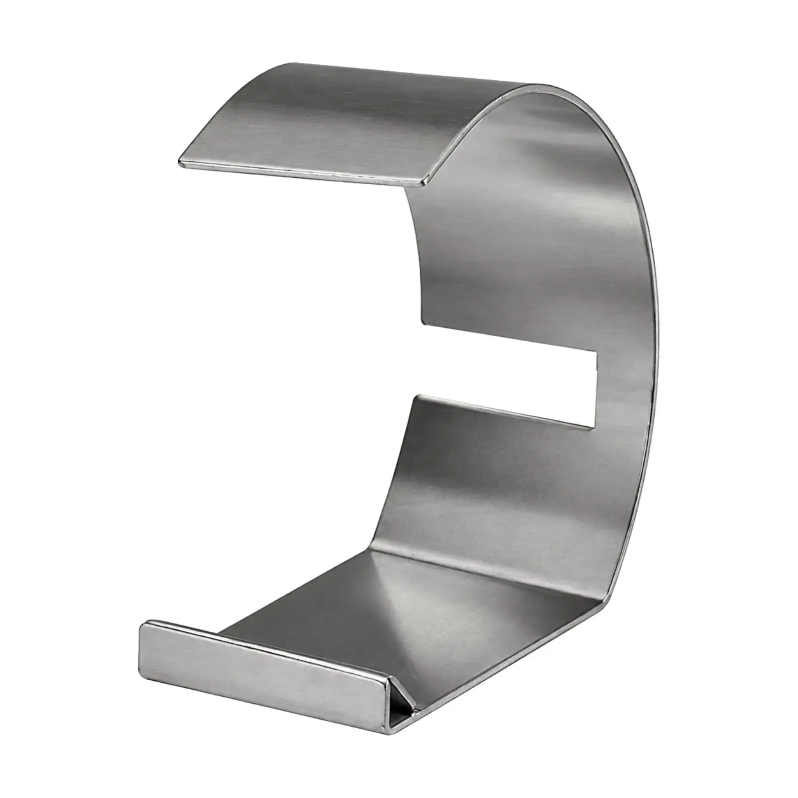 G Shaped Belt Stand Stainless Steel Display Rack for Shop Shelf Organizer Home Wardrobe Showcase