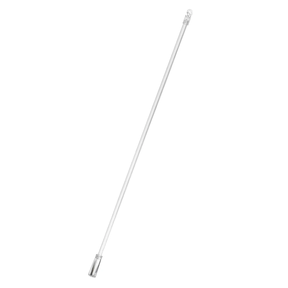 19 Inch Clear Curtain Pull Rod Blind Opener Tilt Wand For Window Shades Door Replacement Drapery Stick Blinds Handle Vertical