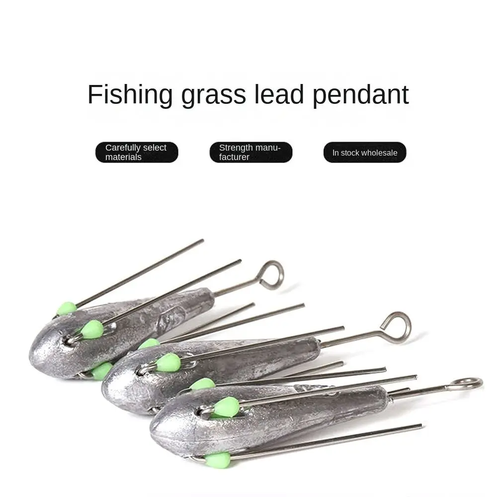 Hot sea fishing fishing sinker fall Brass Hook Connector sinker weight Additional Weight Split lead sinker sea fishing