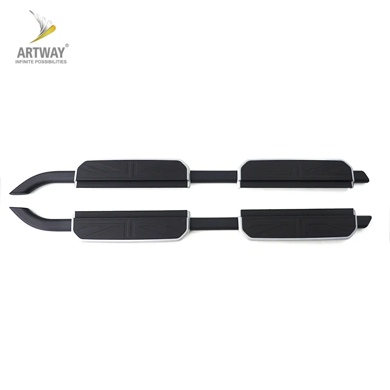 High quality the silver edge fixed side step for land rover new defender 110 exterior accessories