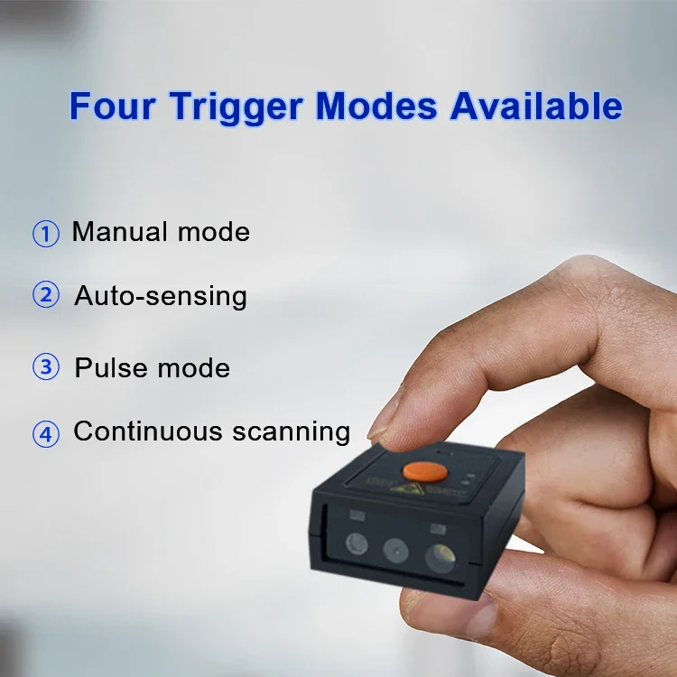 High Speed Continuous Scanning IP54 2d Bar Code Scanner Industrial Fixed Barcode Reader