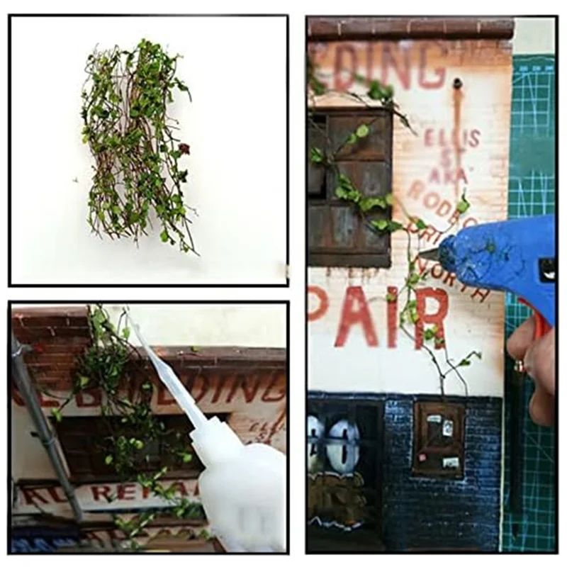 -AT37 Simulation Micro-Vines Simulation Vines DIY Miniature Model Material Fairy Garden Architecture Scenery Landscape Layout