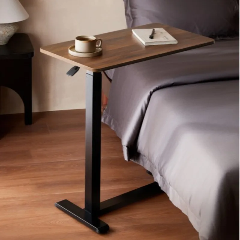 

Hydraulic lifting bedside table lifting computer desk home office desk removable