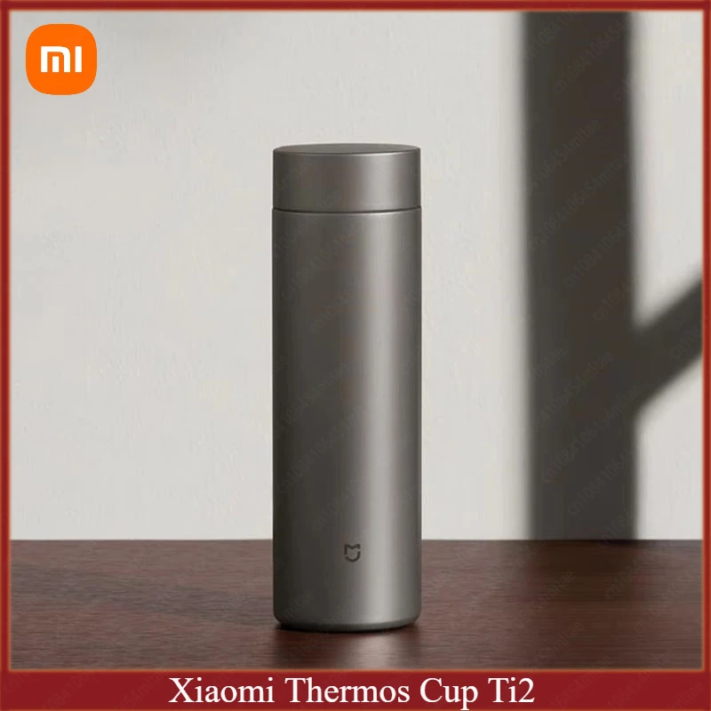 

Xiaomi Mijia Thermos Cup Ti2 Pure Titanium Material 6-hour Keep Warm Medical Material No Harmful Heavy Metals Healthy Drink