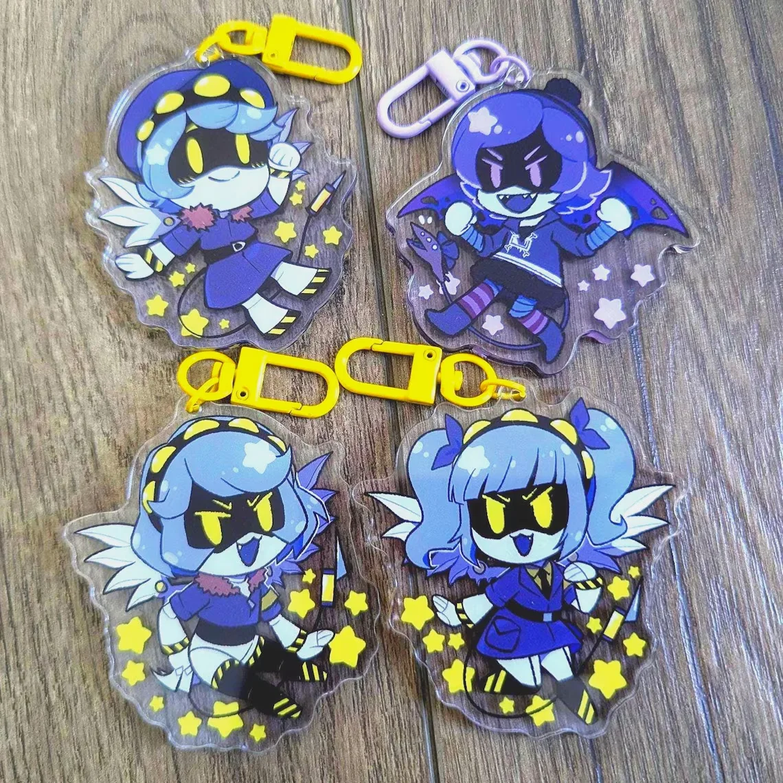 Murder Drones Acrylic Keychain Charm for Bags Purses Fashionable Accessory