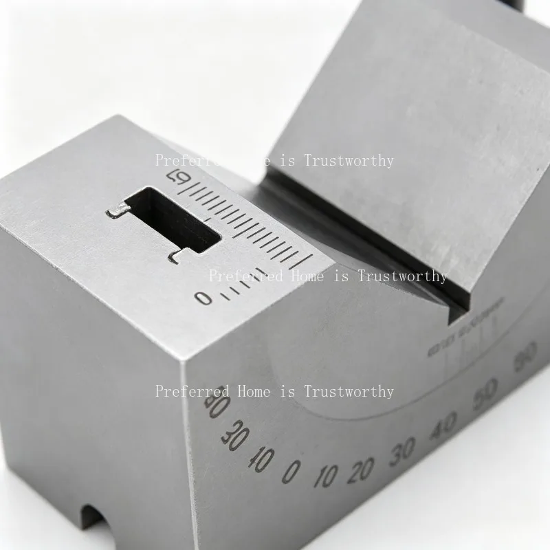 Suitable for KP30 High Precision Adjustable Angle V‑Block, 0‑60 Degree Vice Grip Hold Clamp for CNC Milling Machine