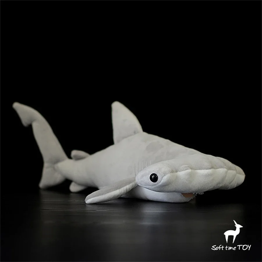 Hammerhead Shark High Fidelity Anime Cute Plushie Sharks Plush Toys Lifelike Animals Simulation Stuffed Doll Kawai Toy Gifts