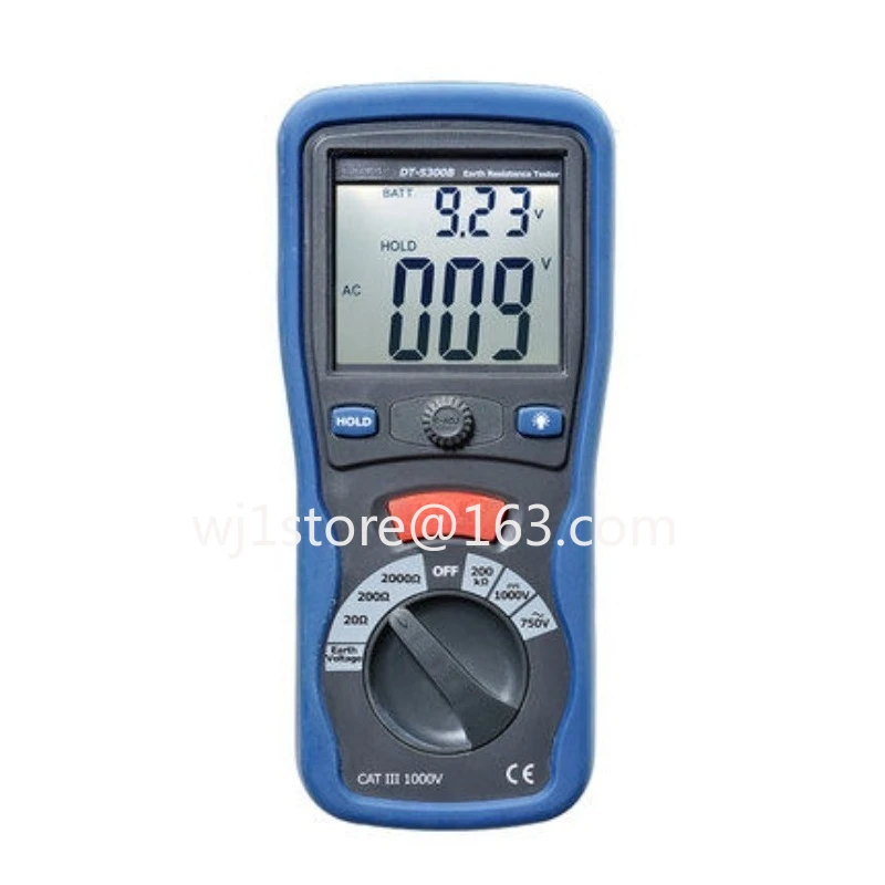 Portable Grounding Resistance Tester High Precision Digital Multimeter DT-5302/DT-5300B