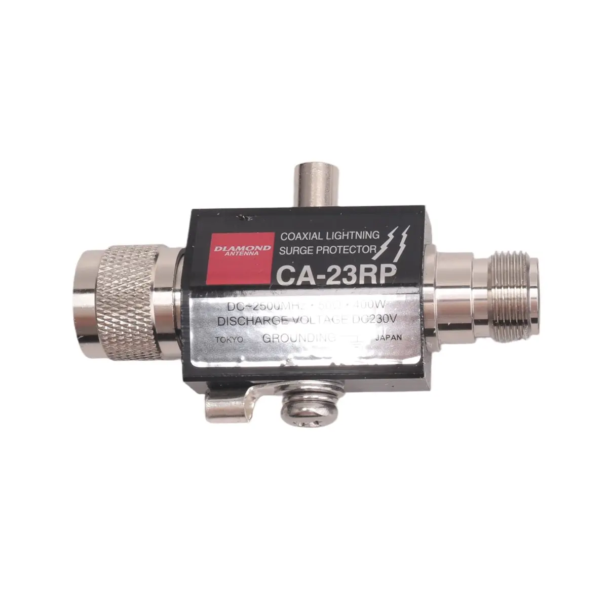 a86g new CA-23RP -Arrester Protector N Male to N Female Coaxial Radio Repeater Anti- Antenna Surge Protector