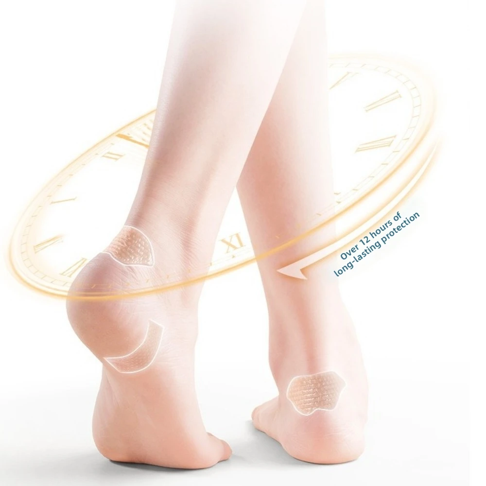 Heel Inserts Waterproof Heel Protector Invisible Anti-blister Heel Liner Multi-functional Adhesive Blister Pads Hiking