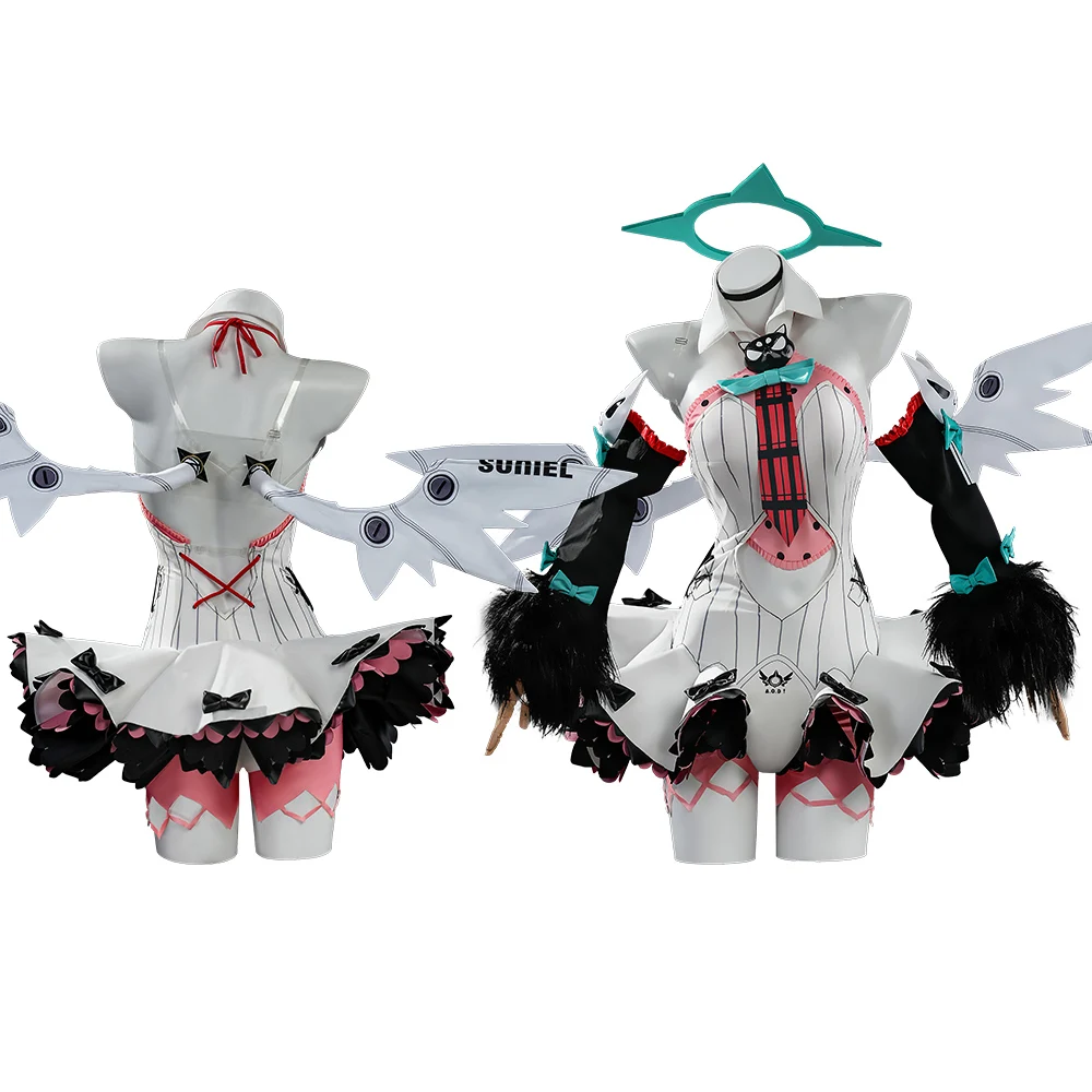 

Game Zenless Zone Zero Nangong Yu Cosplay Costume Angels of Delusion Hallowmas Party Women
