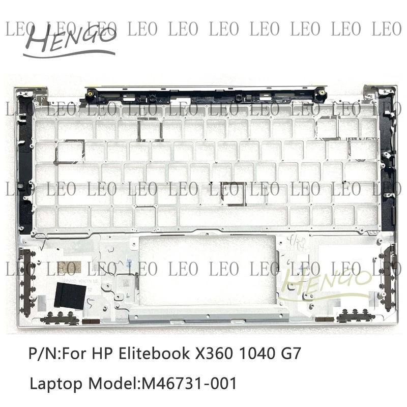SS  New For HP Elitebook X360 1040 G7 Palmrest KB Bezel Upper Case Cover M46731-001