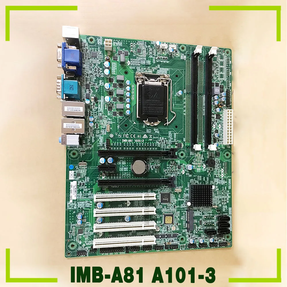 Industrial Control Motherboard Supports 4th Generation H81 LGA1150 For Advantech EBC-GF81 EBC-GF81-00A1EI IMB-A81 A101-3