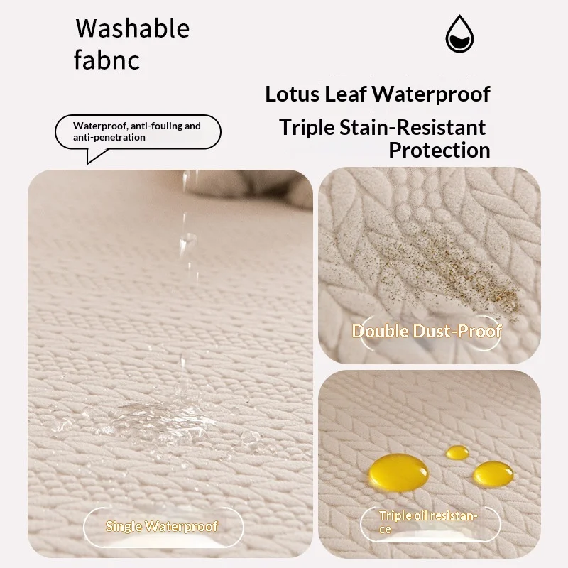1pc Stretch Sofa Slipcover Solid Color Sofa Couch Cover Soft Non-slip Dustproof Furniture Protector for Living Room Home Decor