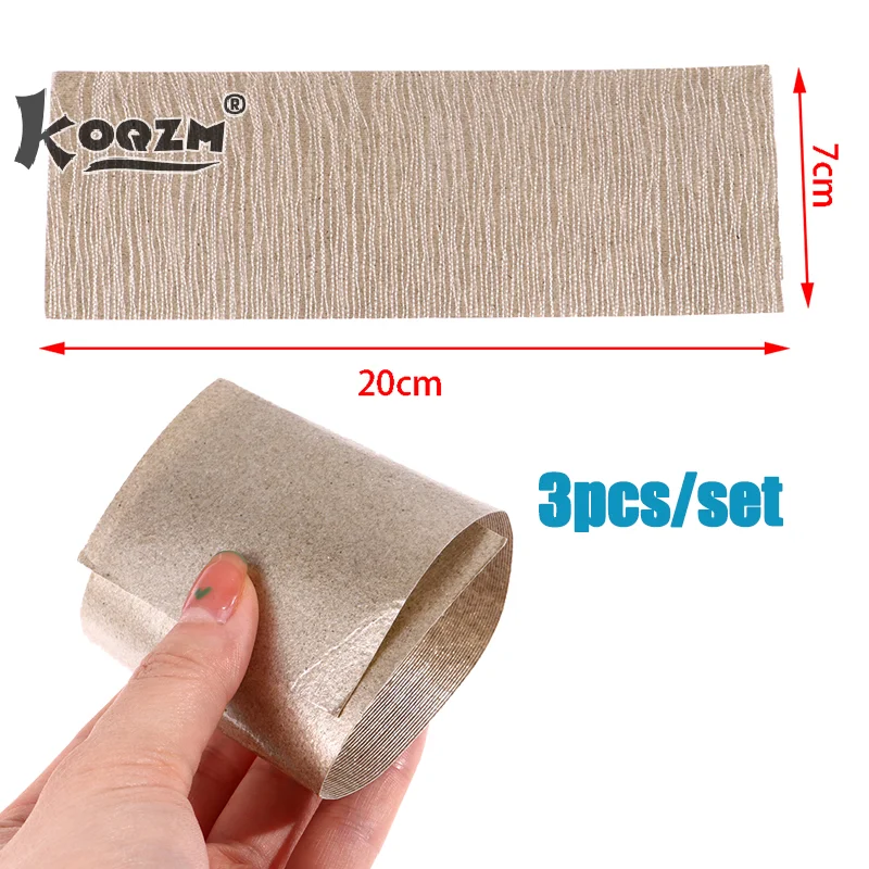 3PCS High Temperature Resistant Insulating Mica Paper For 858 850 852 Welding Hot Air Gun Heater Insulation 20x7CM