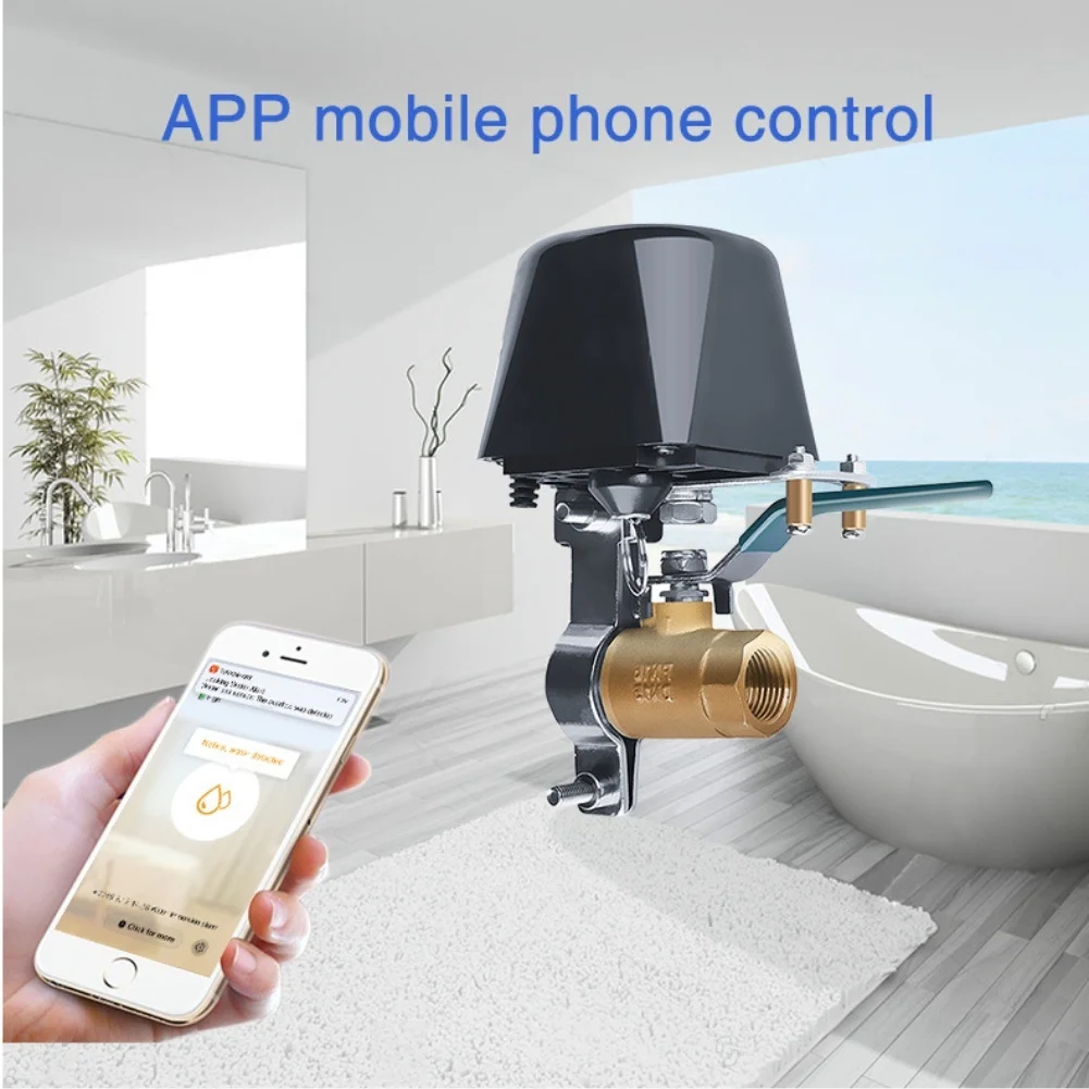 

Контроллер удаленного управления клапанами для Zigbee 3.0, совместимый с Google Assistant, для управления газовыми и водными клапанами