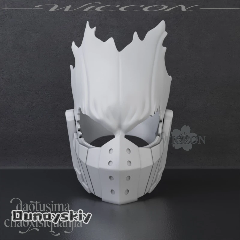 

Маска-череп Dunayskiy*Dekukuku Midori Hero, 3D, из полимолочной кислоты, для косплея, реквизит для костюма Bokuu Academiaaa