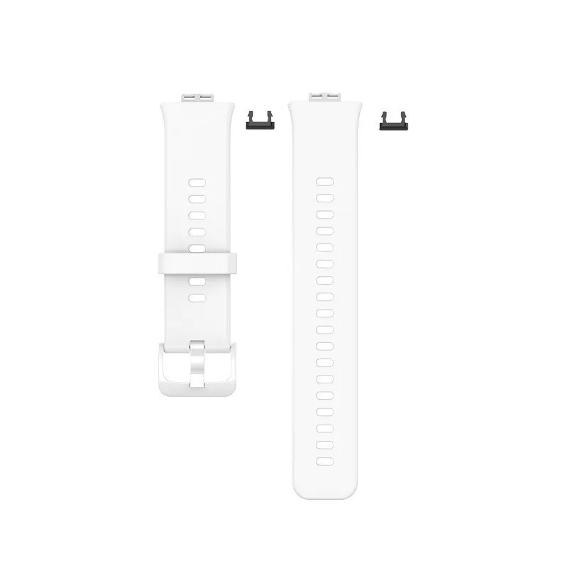 Soft Rubber Watch Strap For Huawei Watch Fit TIA-B19/B09 Adjustable SmartWatch Band Accessories For Huawei Fit Watch Wrist