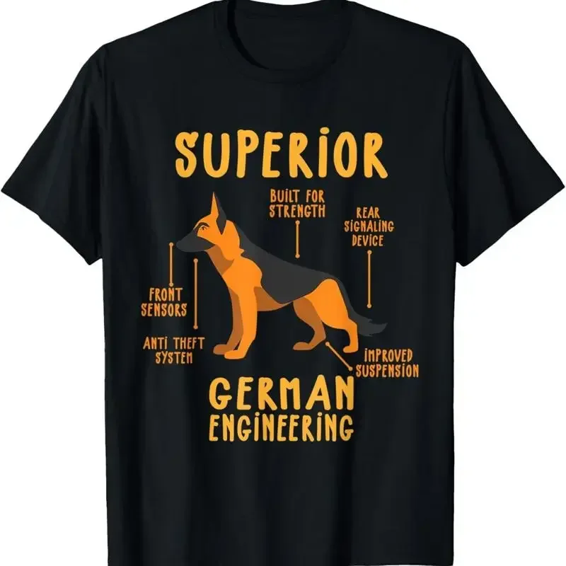 German Shepherd Superior Engineering T Shirt