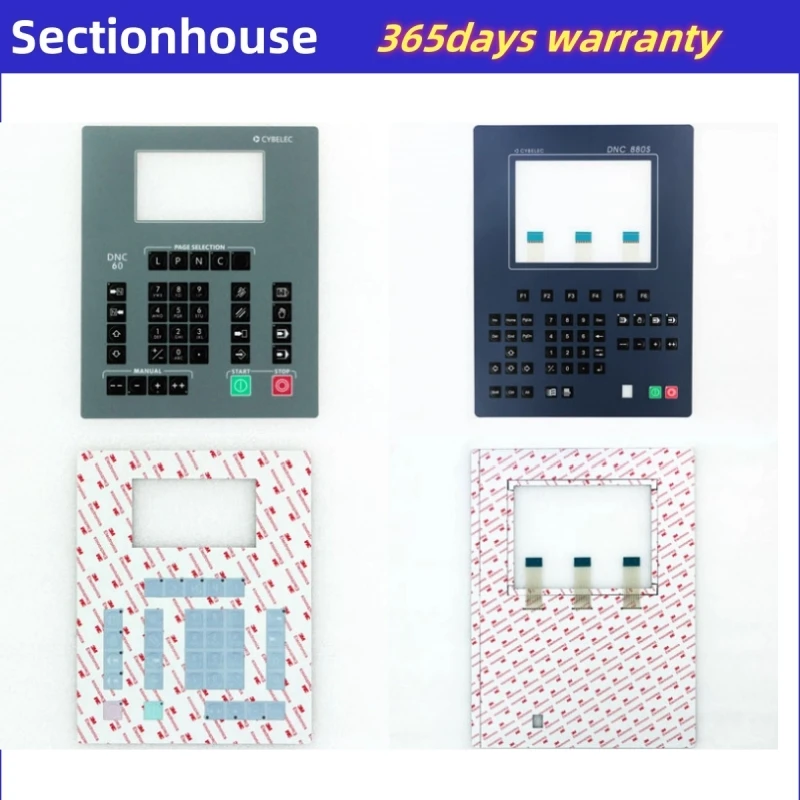 New Button Keyboard for Cybelec DNC880S DNC60 Keyboard Film as Picture one Year Warrantty
