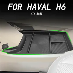 Storage compartment at the bottom of the center console for car interior decoration accessories for HAVAL H6 4TH 2025