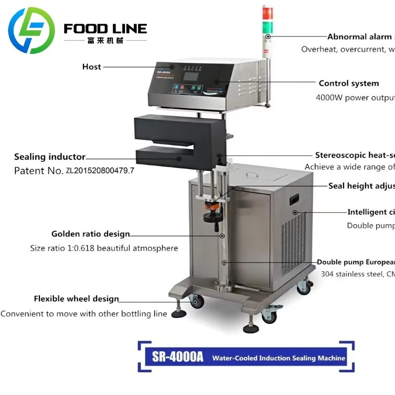 Electromagnetic Induction Aluminum Foil Gasket Sealing Machine,Bottle Sealing Machine