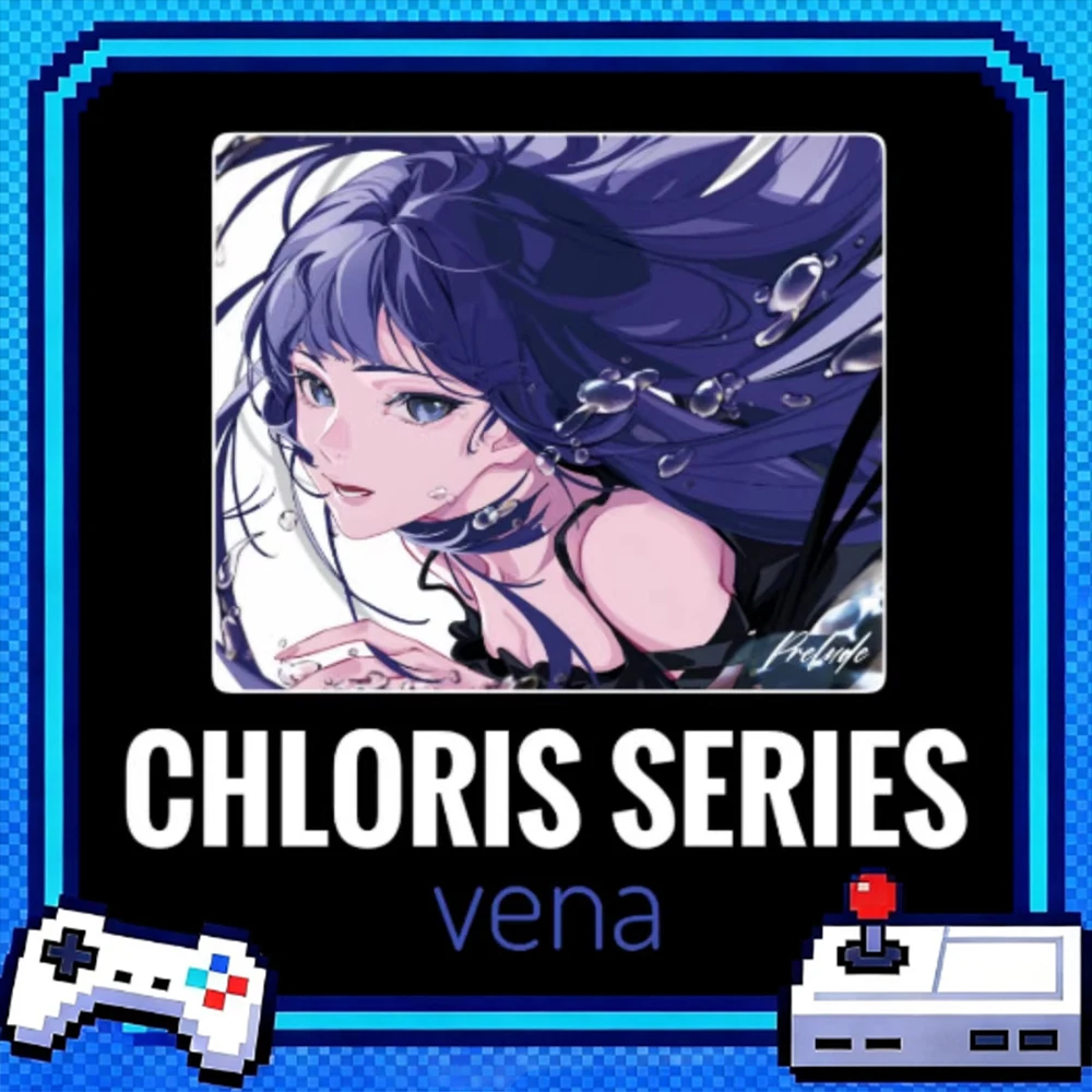 Preludia Chloris Series Vena Gaming Mousepad Speed And Smoothness Mouse Pad Skin Friendly For CSGO Valorant Pc Accessories Gifts