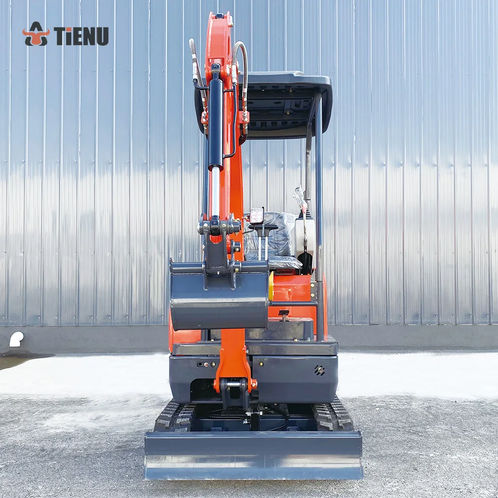 Free Customizable Sales Small Excavator Factory CE Approved Chinese Mini High Horsepower Engine 1.5 Ton Mini Tracks Excavator